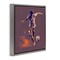 Stupell Industries Winning Goal Abstract Athlete Framed Floater Canvas Wall Art Design by Lazar Studio